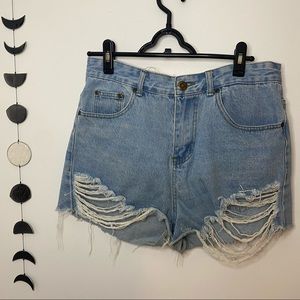 Boohoo Denim Shorts